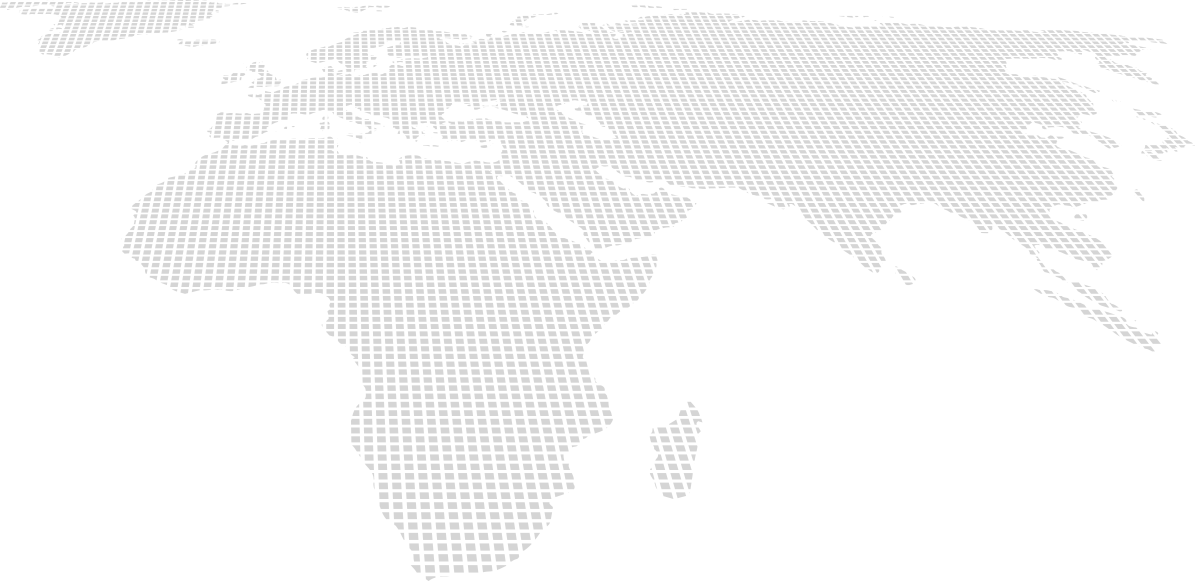 World map with the regions En Vogue Display serves