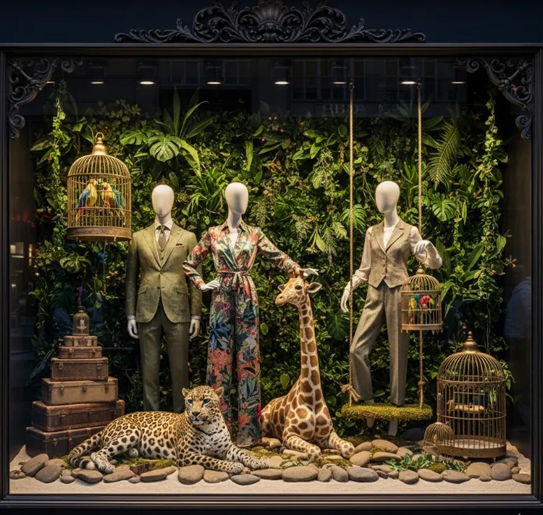 In-store decor